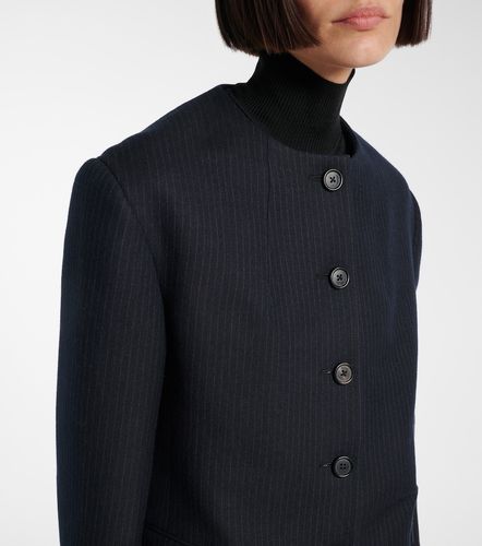 Veste Jameson rayée en laine mélangée - Khaite - Modalova