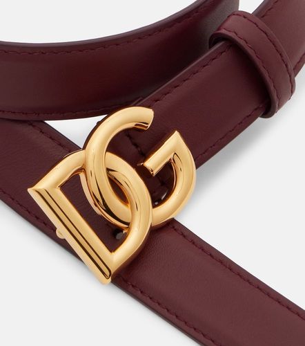 Dolce&Gabbana Ceinture DG en cuir - Dolce&Gabbana - Modalova