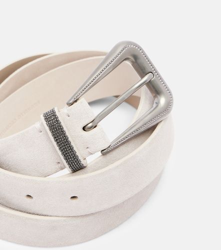 Ceinture Monili en daim - Brunello Cucinelli - Modalova