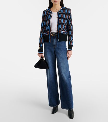 Cardigan Sylvane en laine et coton - Veronica Beard - Modalova