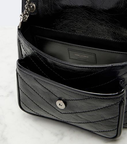 Sac à bandoulière Niki Mini en cuir à ornements - Saint Laurent - Modalova