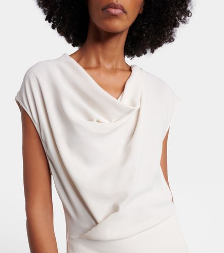 Robe longue en laine mélangée - Brunello Cucinelli - Modalova