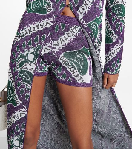 Short à taille haute imprimé - Valentino - Modalova