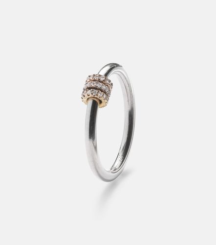 Bague Sirius en argent sterling, or 18 ct et diamants - Spinelli Kilcollin - Modalova