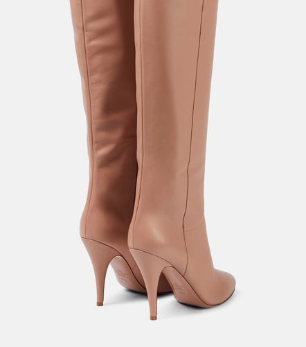 Cuissardes VLogo Signature 105 en cuir - Valentino Garavani - Modalova