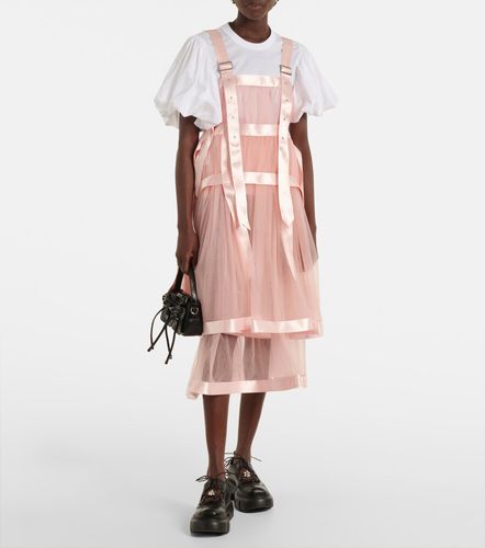 Robe midi en tulle - Noir Kei Ninomiya - Modalova
