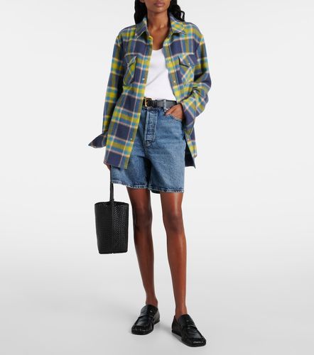 Frame Short en jean à taille haute - Frame - Modalova