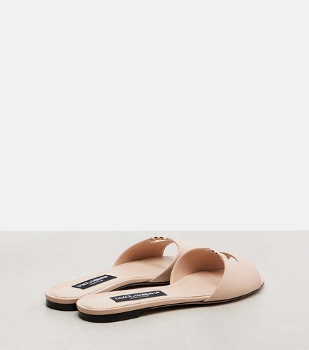 Dolce&Gabbana Mules DG en cuir - Dolce&Gabbana - Modalova