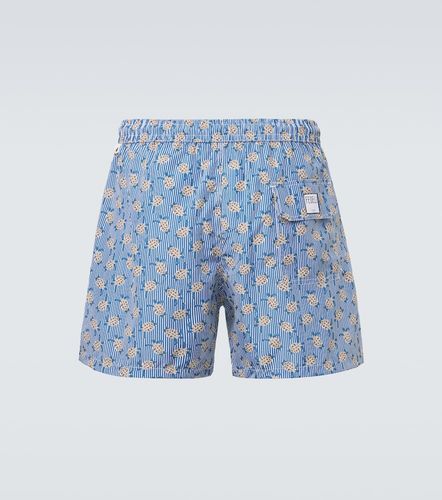 Short de bain Madeira à imprimé - Fedeli - Modalova