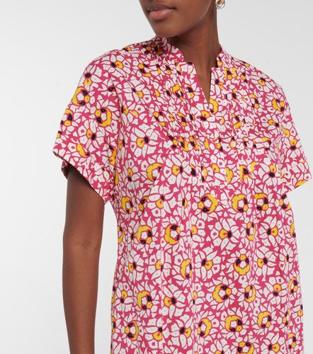 Robe Fiona imprimée en coton - Diane von Furstenberg - Modalova