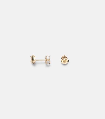 Boucles d'oreilles Birthstone Bonbon en or 14 ct et diamants - Stone and Strand - Modalova