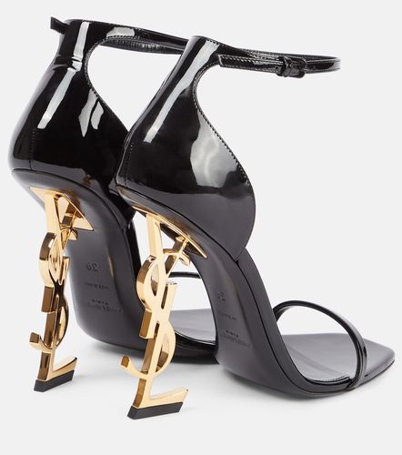 Sandales Opyum en cuir verni - Saint Laurent - Modalova
