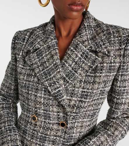 Manteau en tweed Lurex® - Alessandra Rich - Modalova