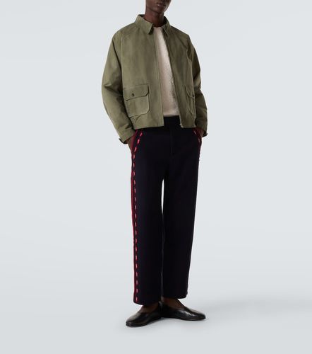 Bode Veste blouson en coton - Bode - Modalova