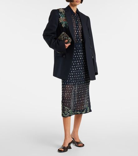 Jupe midi à ornements - Dries Van Noten - Modalova