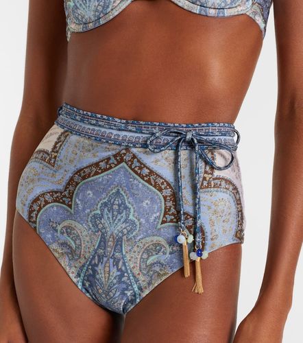 Culotte de bikini Wanderlust à taille haute - Zimmermann - Modalova