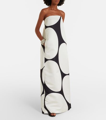 Robe longue bustier à pois - Dries Van Noten - Modalova
