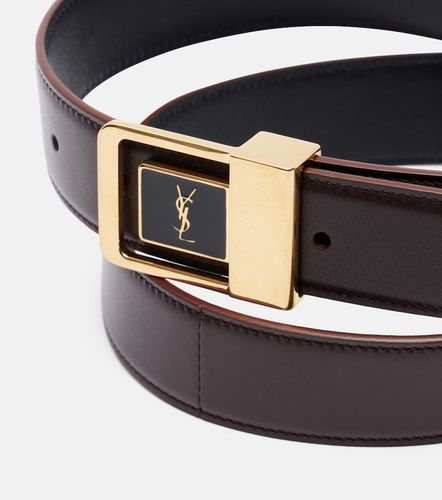 Ceinture Cassandre en cuir - Saint Laurent - Modalova