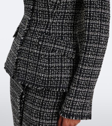 Veste en tweed de coton mélangé - Erdem - Modalova