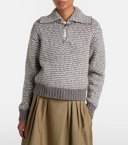 Polo en coton et laine mélangés à rayures - Polo Ralph Lauren - Modalova
