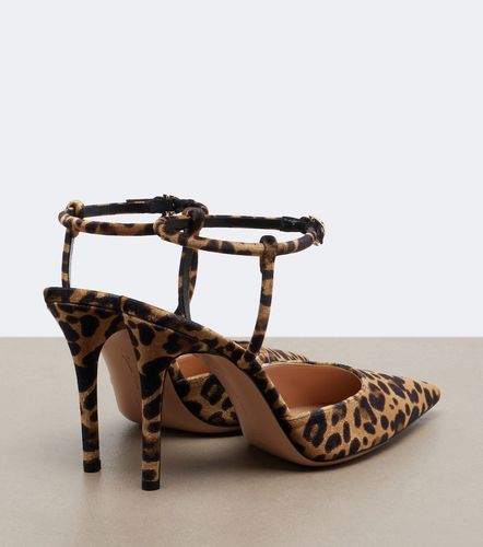 Escarpins à imprimé léopard - Gianvito Rossi - Modalova