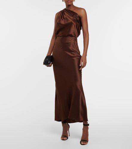 Jupe longue Bias en satin de soie - The Sei - Modalova