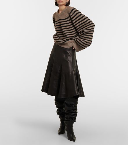 Khaite Jupe midi The Lennox en cuir - Khaite - Modalova