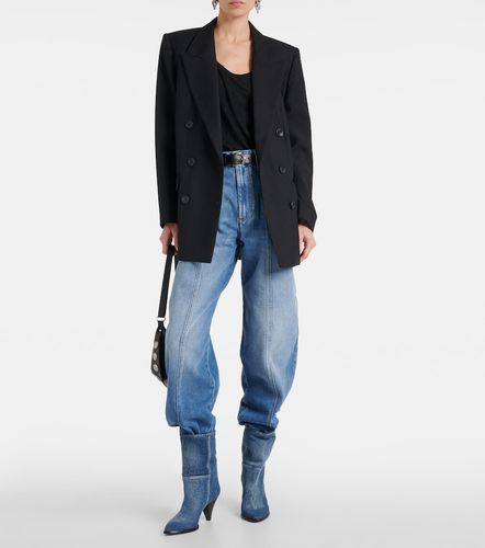 Bottines Rouxa en denim - Isabel Marant - Modalova