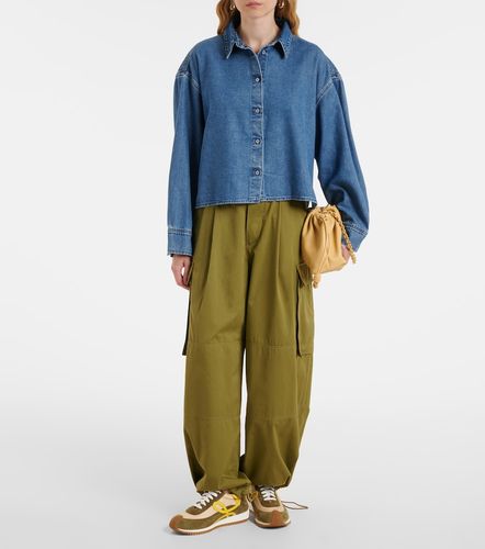Chemise raccourcie Nina en jean - 7 For All Mankind - Modalova