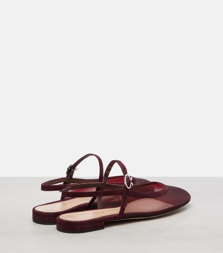 Ballerines Sling en organza - Gianvito Rossi - Modalova