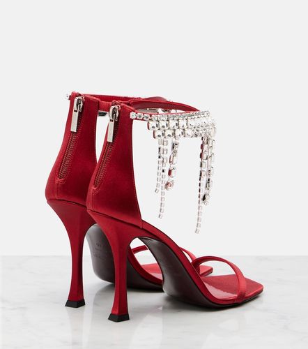 Sandales Verity 100 en satin à ornements - Jimmy Choo - Modalova