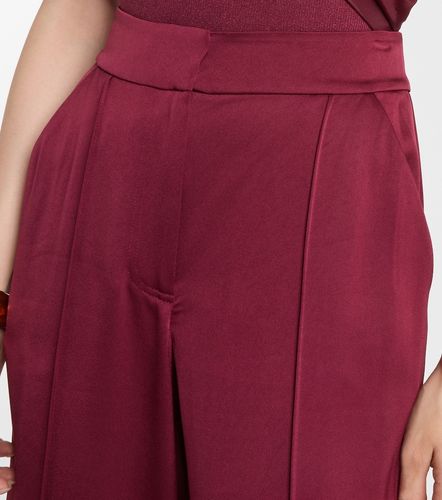 Pantalon ample Kyra à taille haute en satin - Simkhai - Modalova