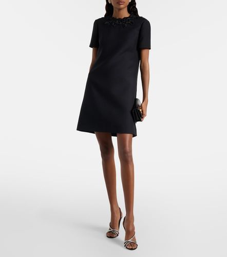 Robe en laine et soie à ornements - Valentino - Modalova