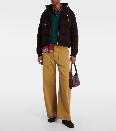 Veste doudoune à capuche en laine et cachemire - Polo Ralph Lauren - Modalova