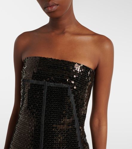 Top bustier en jean à sequins - Rick Owens - Modalova