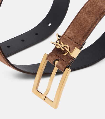 Ceinture Cassandre en daim - Saint Laurent - Modalova