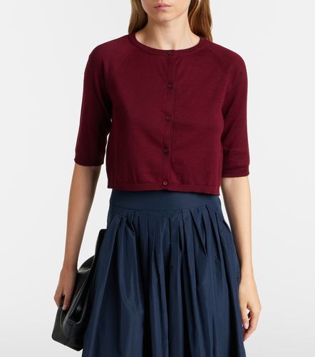 Cardigan court en coton, soie et cachemire - 'S Max Mara - Modalova
