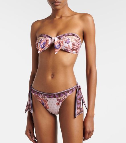 Haut de bikini bandeau Savannah à fleurs - Alexandra Miro - Modalova