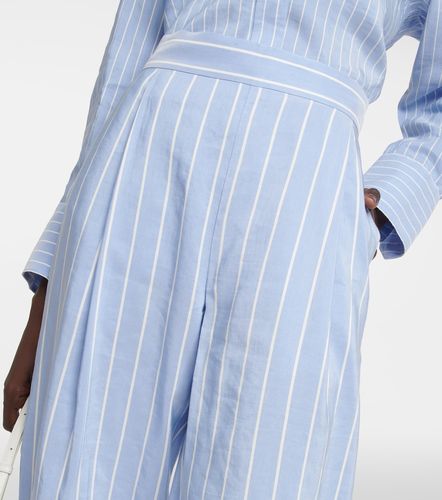 Pantalon ample rayé à taille haute - Vince - Modalova