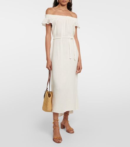 Velvet Robe midi Justine en coton - Velvet - Modalova