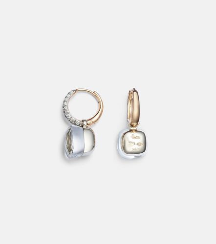Boucles d’oreilles Nudo Classic en or 18 ct, topazes et diamants - Pomellato - Modalova