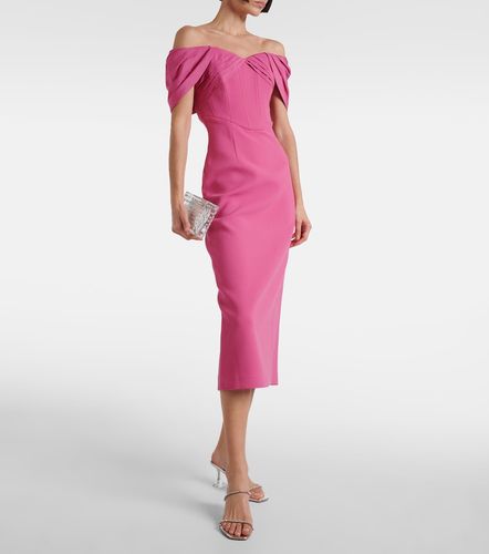 Robe midi Anais en crêpe - Rebecca Vallance - Modalova