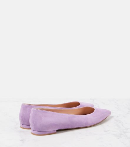 Ballerines Gianvito en daim - Gianvito Rossi - Modalova
