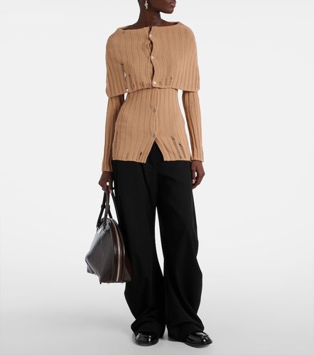 Cardigan en coton mélangé - Acne Studios - Modalova