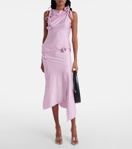 Coperni Jupe midi en satin - Coperni - Modalova