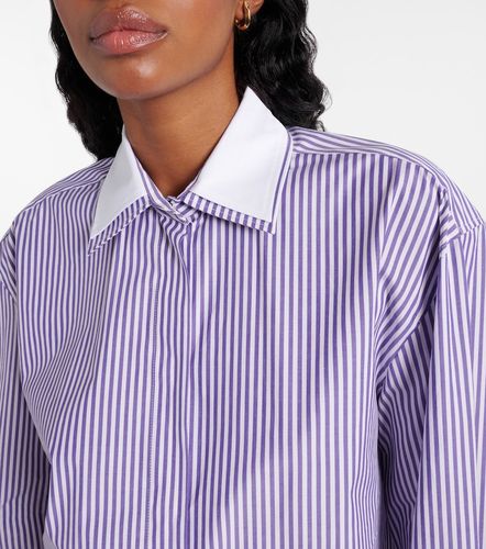 Chemise Tubinga rayée en coton mélangé - Max Mara - Modalova