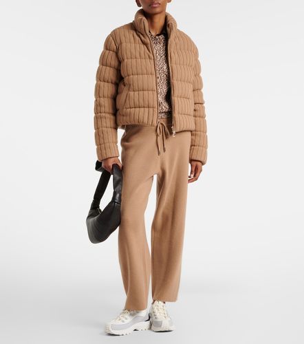 Veste doudoune en laine et cachemire - Moncler - Modalova