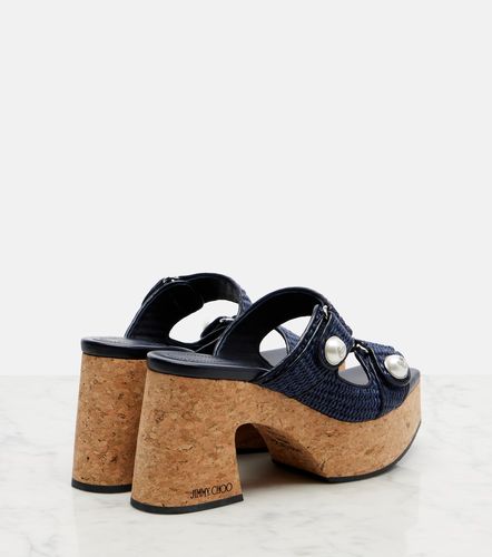 Jimmy Choo Mules Fayence à plateau - Jimmy Choo - Modalova