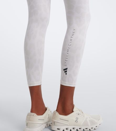Legging à imprimé léopard et logo - Adidas by Stella McCartney - Modalova