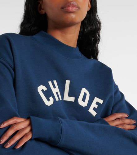 Chloé Sweat-shirt en coton à logo - Chloe - Modalova